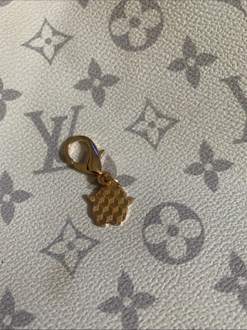 Gold Clip-On Penguin Pet Charm - Black & White